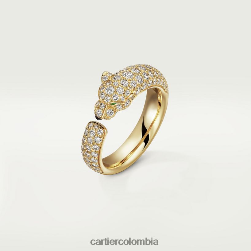 joyería Cartier anillo pantera oro amarillo V0HXJN76