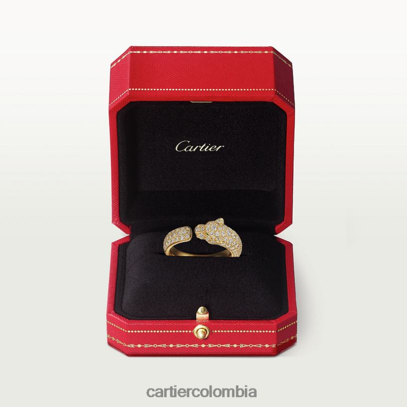 joyería Cartier anillo pantera oro amarillo V0HXJN76