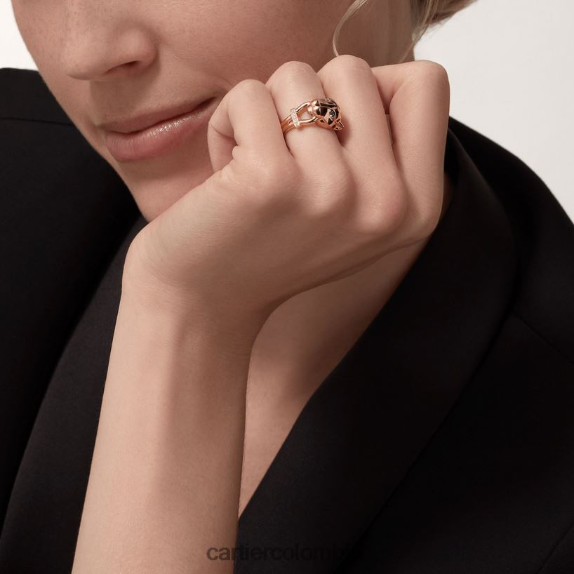 joyería Cartier anillo pantera oro rosa V0HXJN70