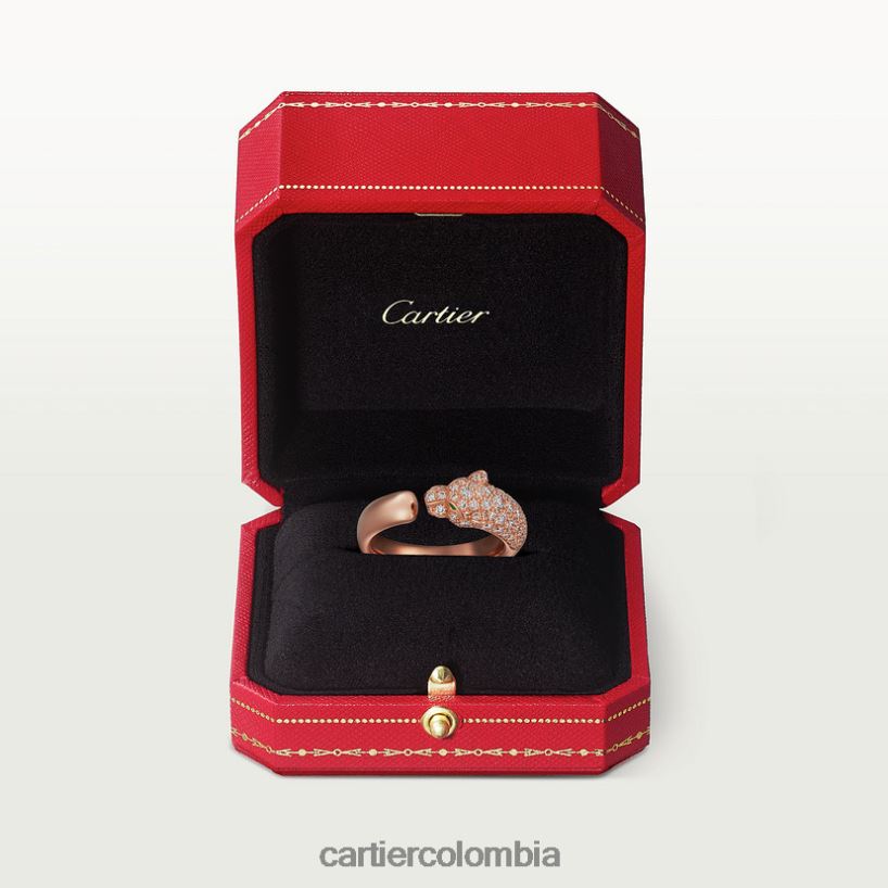 joyería Cartier anillo pantera oro rosa V0HXJN73