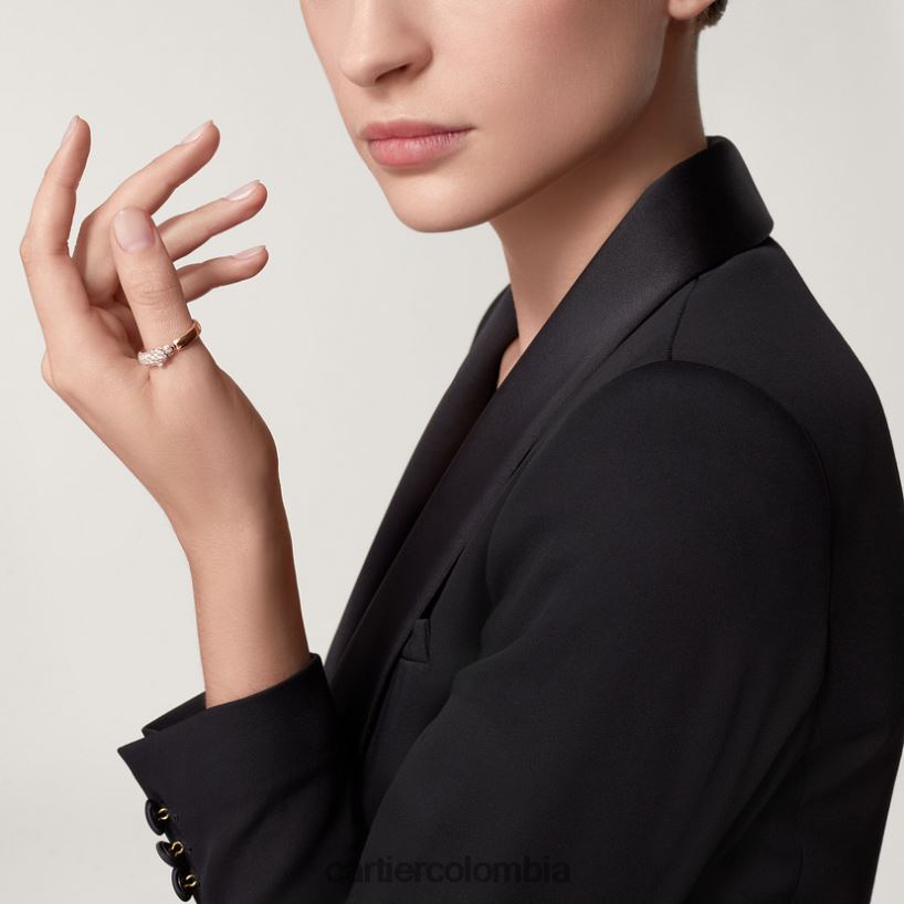 joyería Cartier anillo pantera oro rosa V0HXJN73