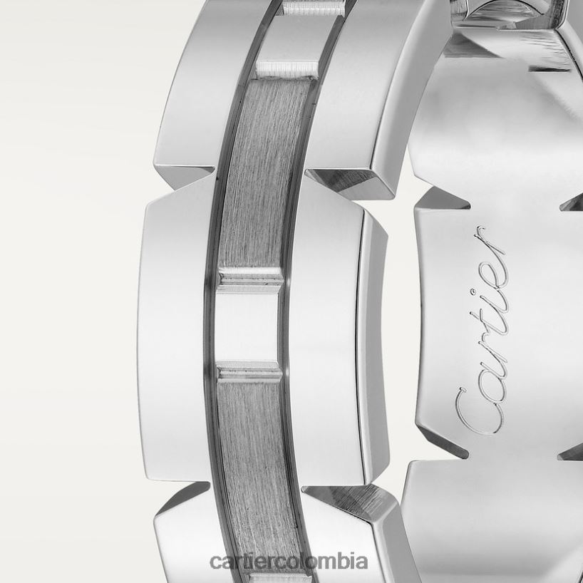 joyería Cartier bague tanque francaise Oro blanco V0HXJN157