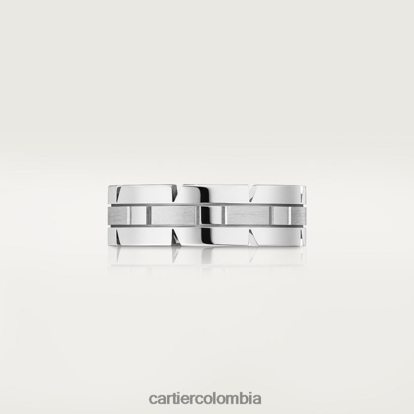 joyería Cartier bague tanque francaise Oro blanco V0HXJN157