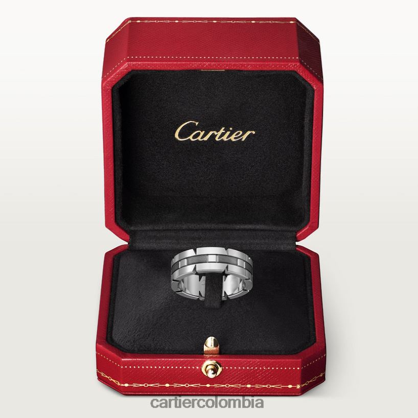 joyería Cartier bague tanque francaise Oro blanco V0HXJN157