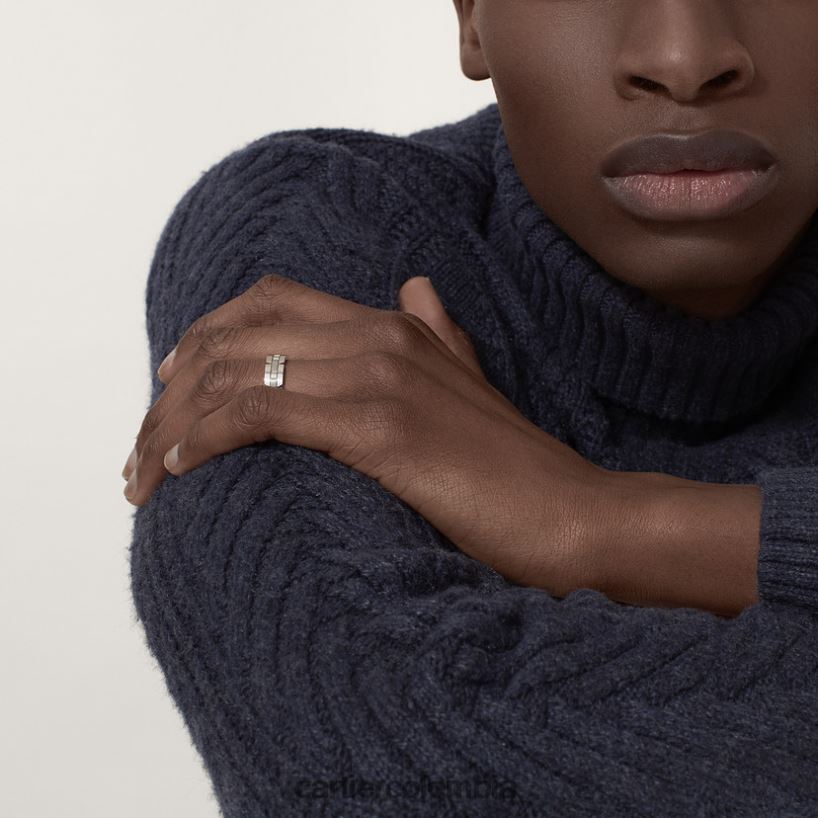 joyería Cartier bague tanque francaise Oro blanco V0HXJN157