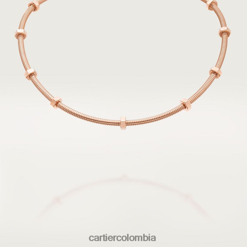 joyería Cartier collar color crudo oro rosa V0HXJN488