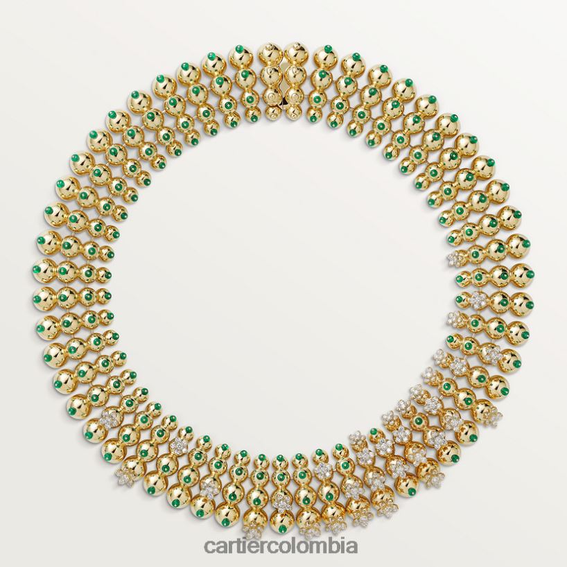 joyería Cartier collar de cactus elegante V0HXJN474