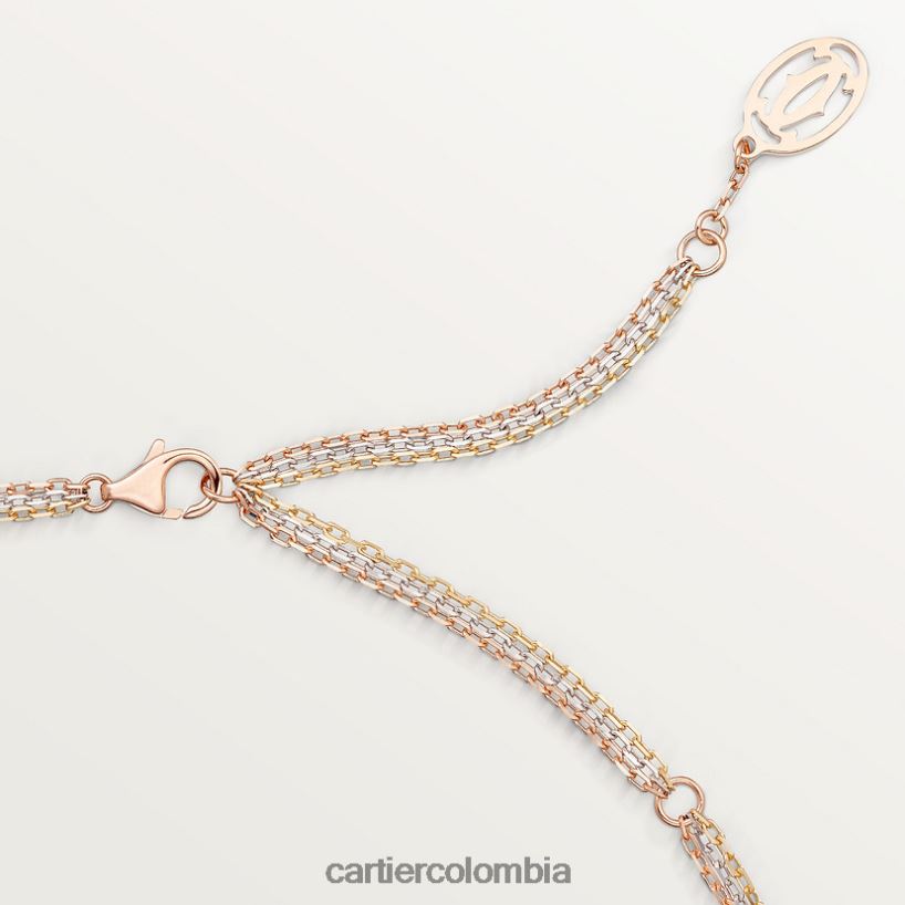 joyería Cartier collar de cadena 3 oros V0HXJN593