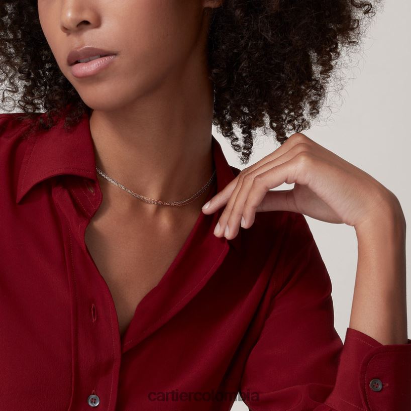 joyería Cartier collar de cadena 3 oros V0HXJN593