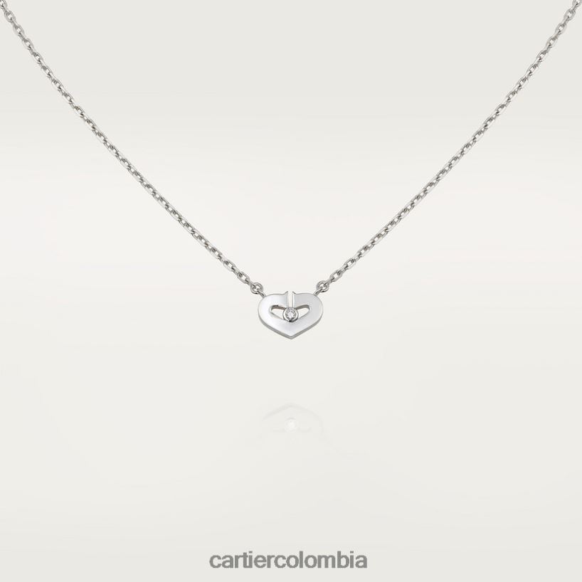 joyería Cartier collar de corazón elegante V0HXJN608