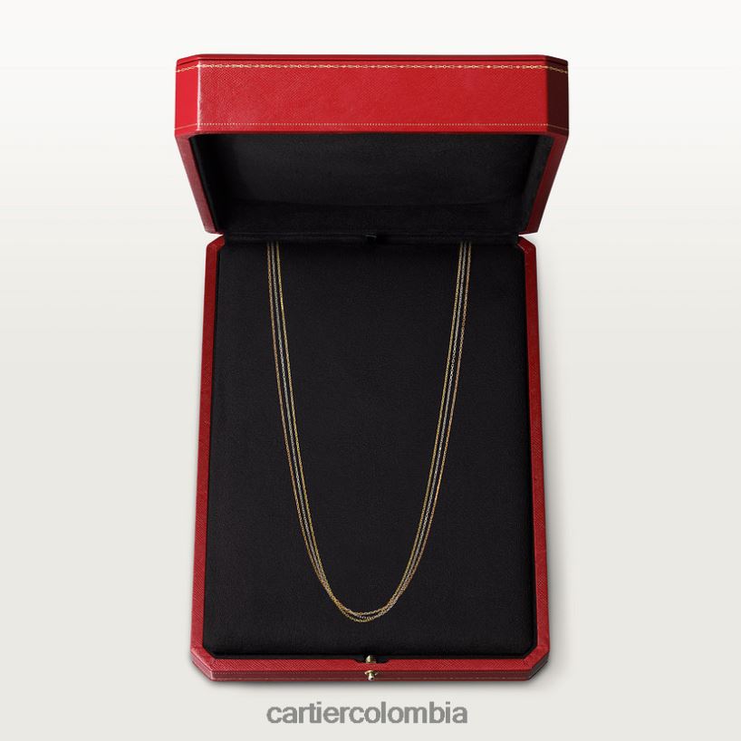 joyería Cartier collar de la trinidad 3 oros V0HXJN487