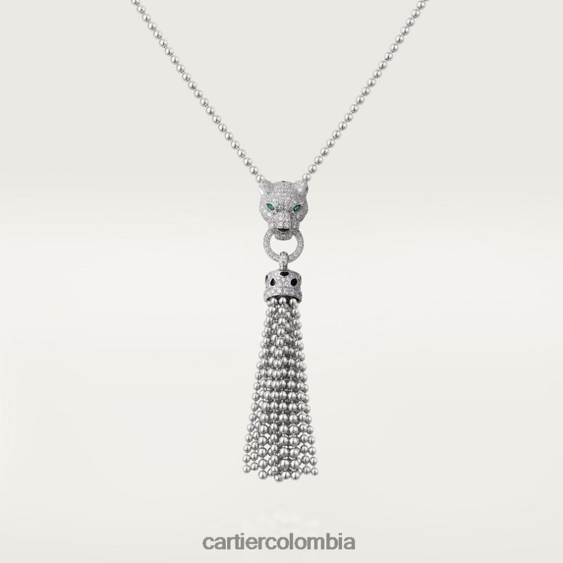joyería Cartier collar de pantera Oro blanco V0HXJN439
