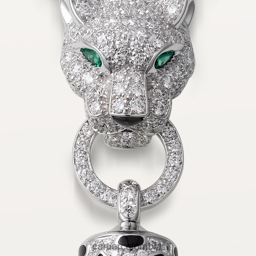 joyería Cartier collar de pantera Oro blanco V0HXJN439