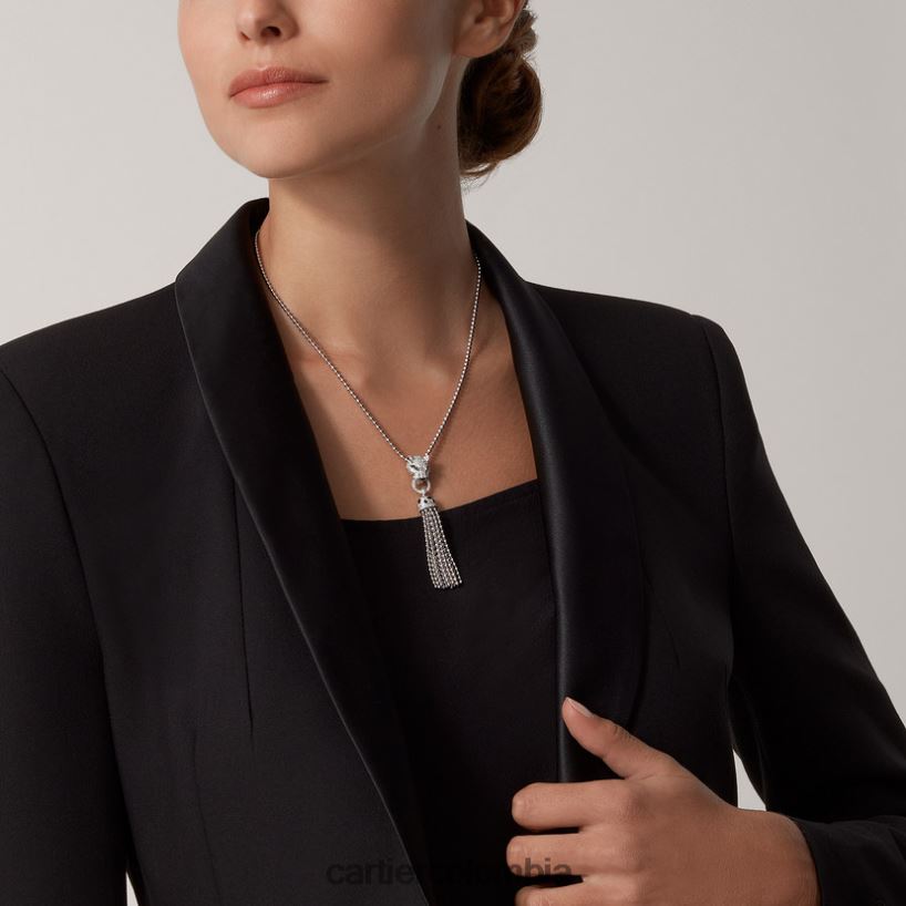 joyería Cartier collar de pantera Oro blanco V0HXJN439