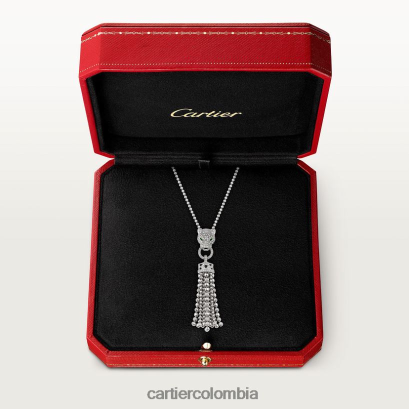 joyería Cartier collar de pantera Oro blanco V0HXJN442
