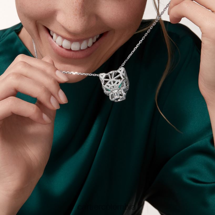 joyería Cartier collar de pantera Oro blanco V0HXJN447