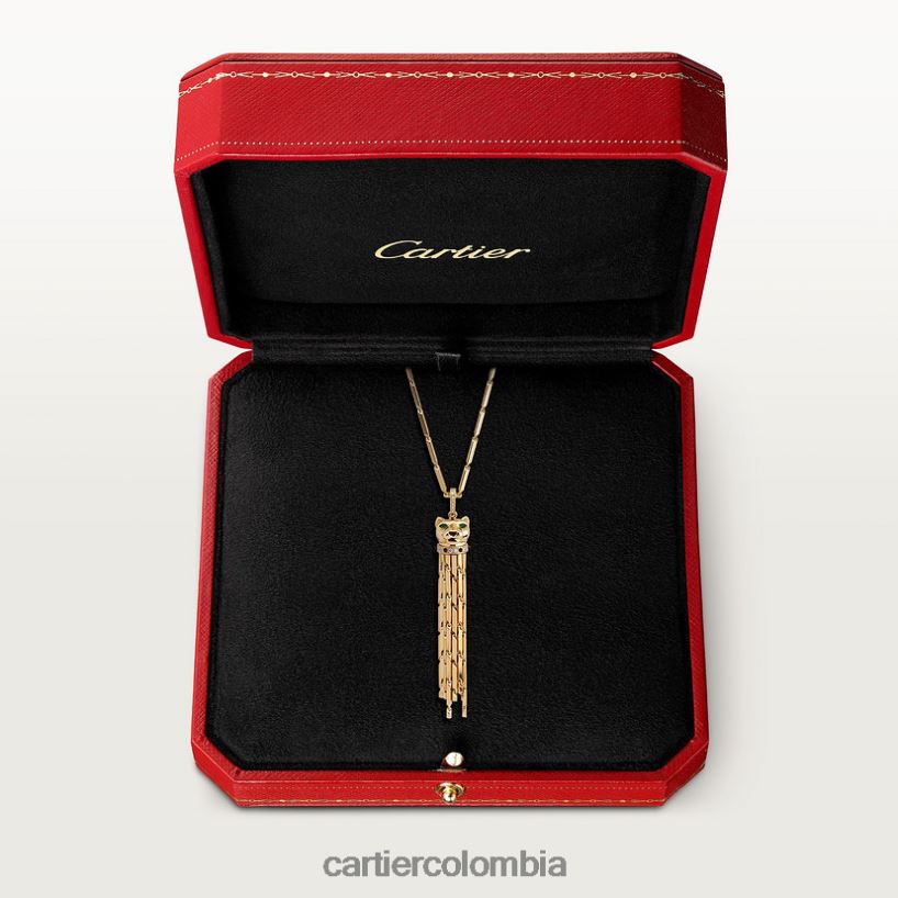 joyería Cartier collar de pantera elegante V0HXJN443