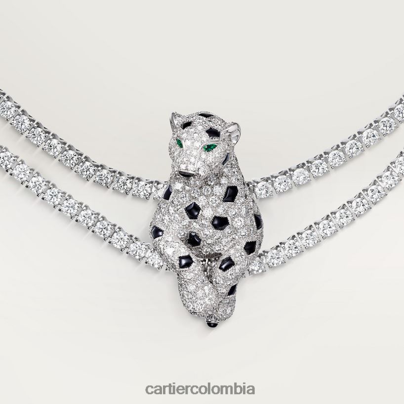 joyería Cartier collar de pantera elegante V0HXJN460