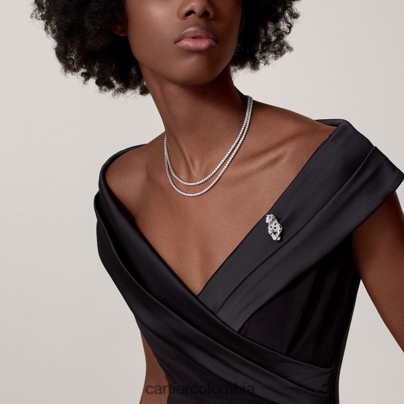 joyería Cartier collar de pantera elegante V0HXJN460