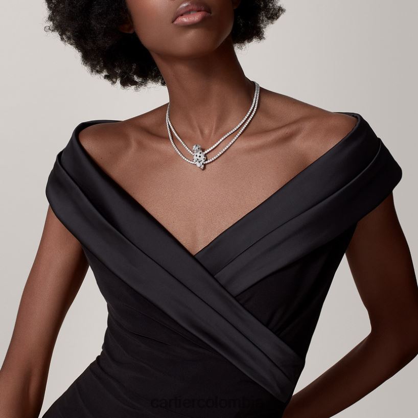 joyería Cartier collar de pantera elegante V0HXJN460