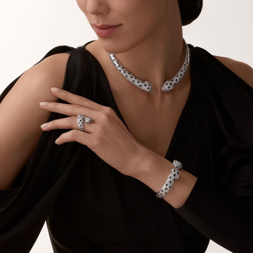 joyería Cartier collar de pantera elegante V0HXJN462