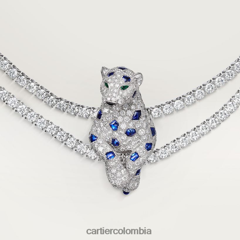 joyería Cartier collar de pantera elegante V0HXJN463