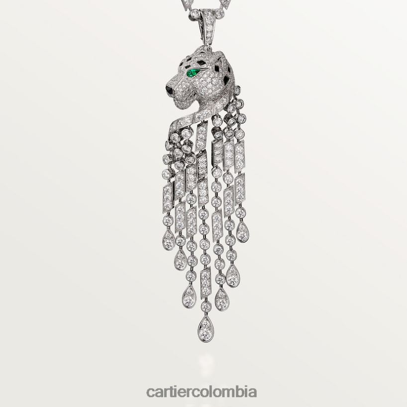 joyería Cartier collar de pantera elegante V0HXJN467