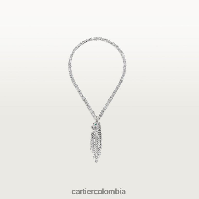 joyería Cartier collar de pantera elegante V0HXJN467