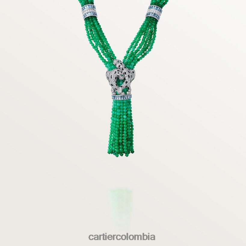 joyería Cartier collar de pantera elegante V0HXJN468