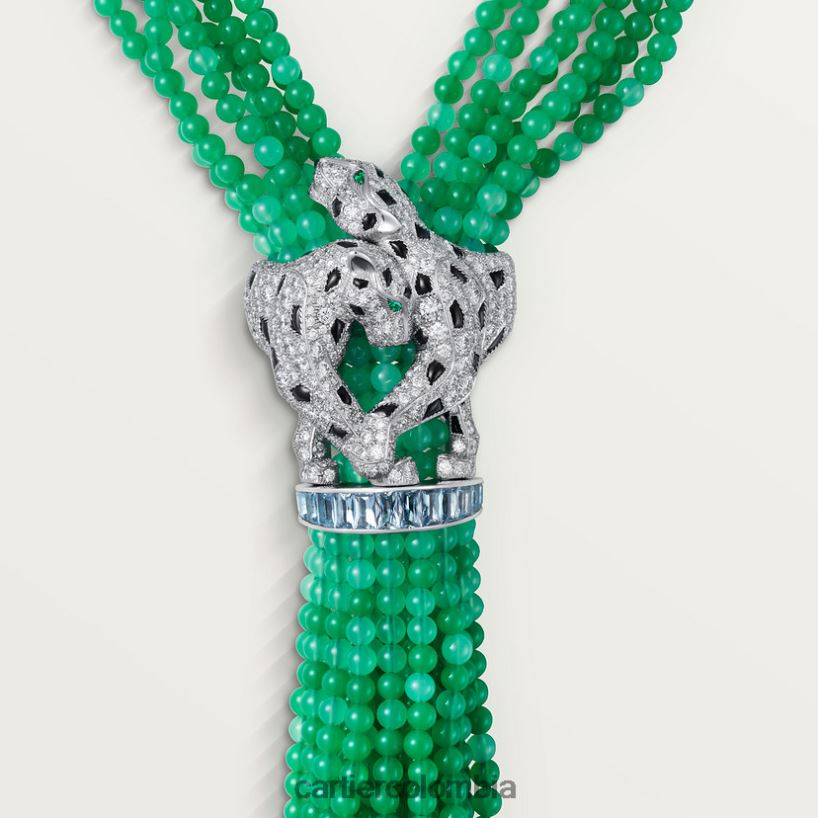 joyería Cartier collar de pantera elegante V0HXJN468