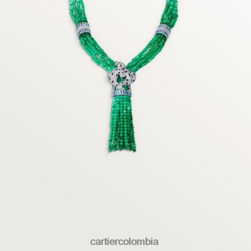 joyería Cartier collar de pantera elegante V0HXJN468