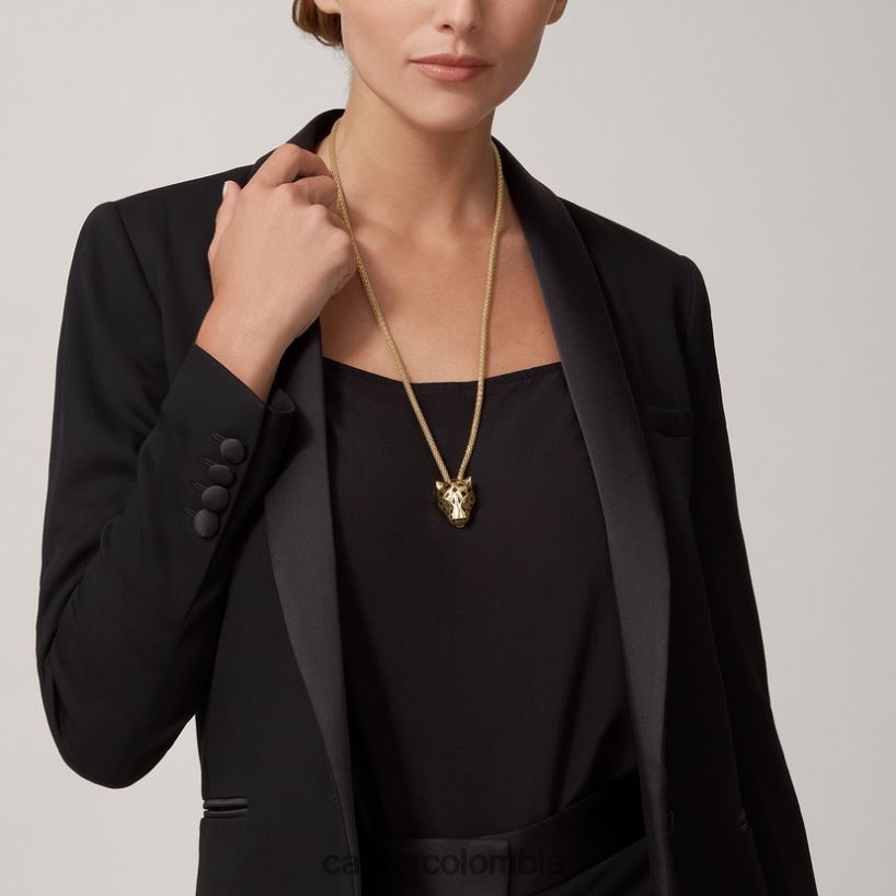 joyería Cartier collar de pantera oro amarillo V0HXJN440