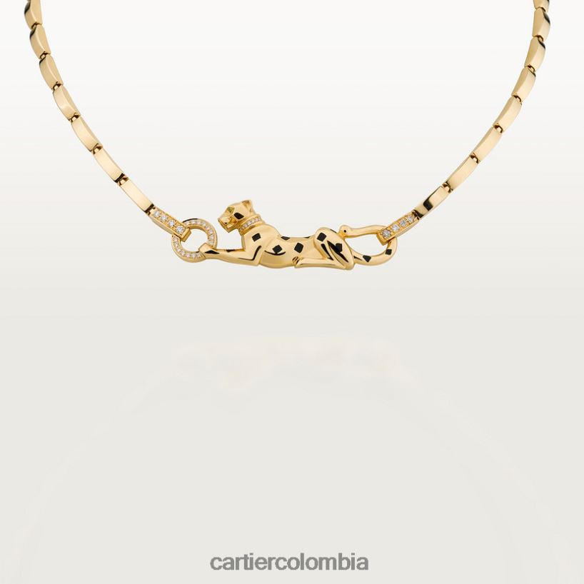 joyería Cartier collar de pantera oro amarillo V0HXJN444
