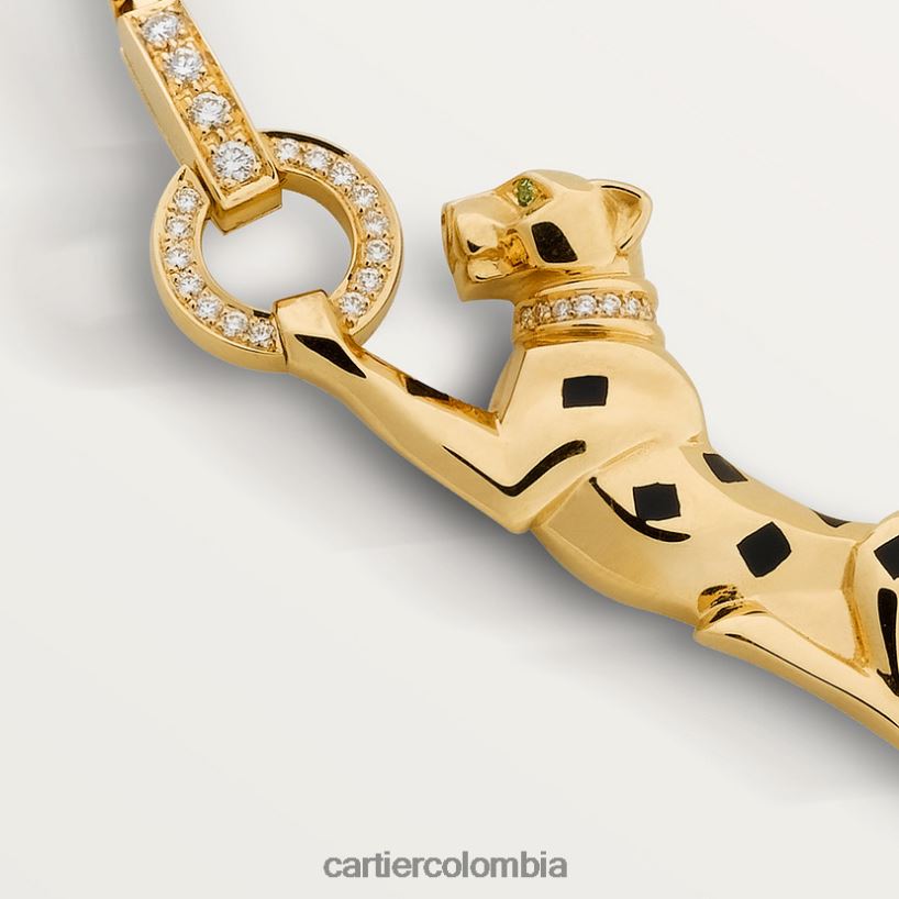 joyería Cartier collar de pantera oro amarillo V0HXJN444