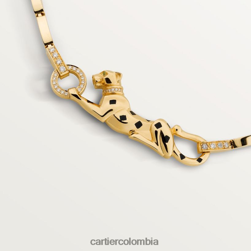 joyería Cartier collar de pantera oro amarillo V0HXJN444