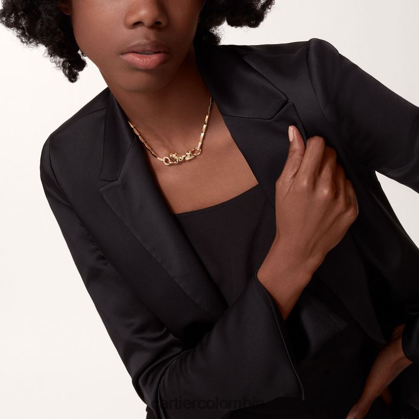 joyería Cartier collar de pantera oro amarillo V0HXJN444