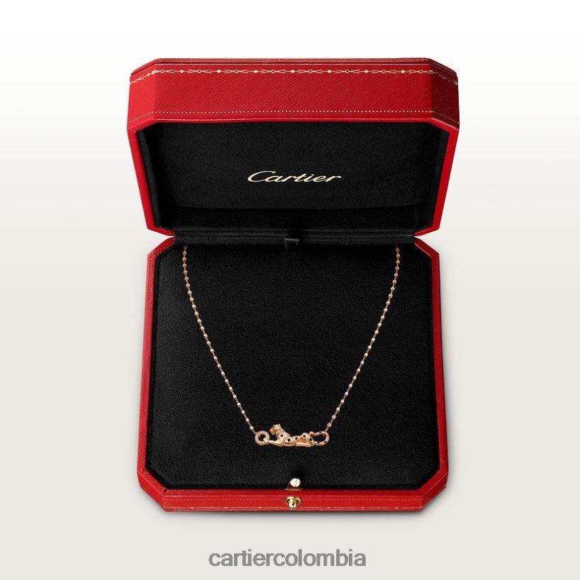 joyería Cartier collar de pantera oro rosa V0HXJN448