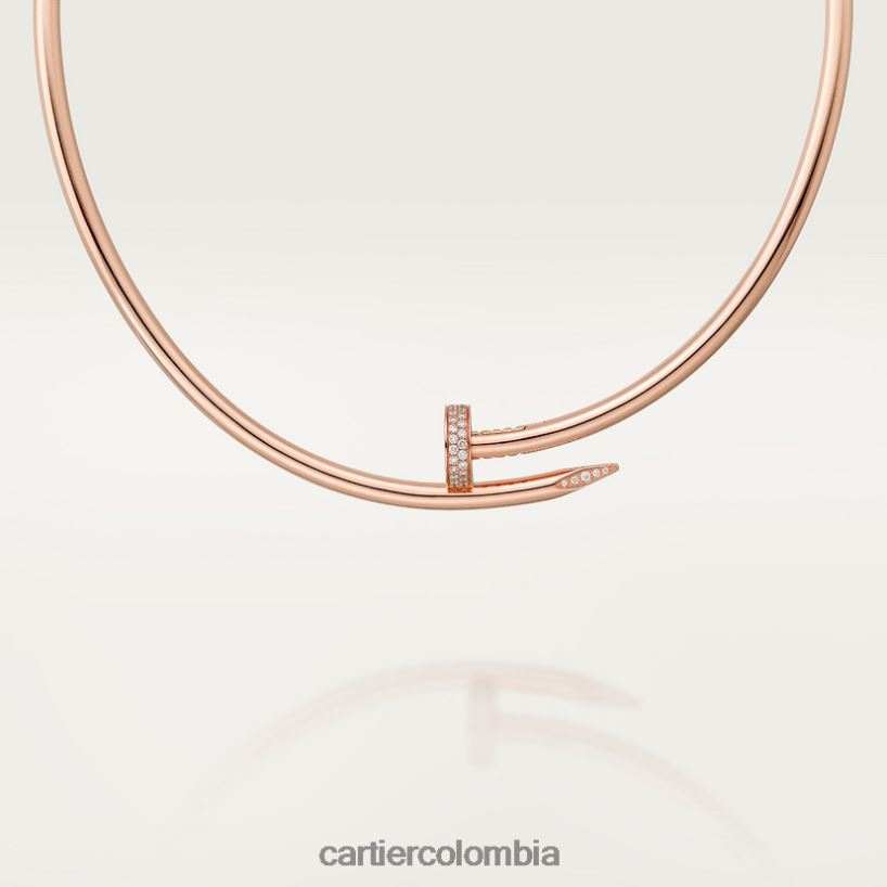 joyería Cartier collar juste un clou oro rosa V0HXJN417