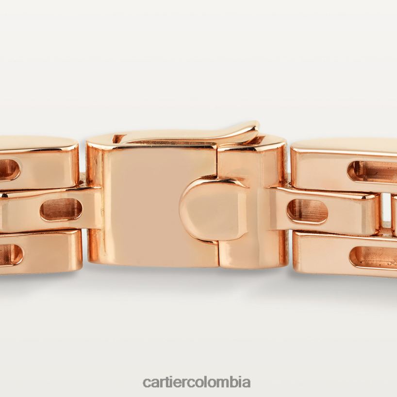 joyería Cartier Pulsera fina maillon panthere, 3 hileras de diamantes elegante V0HXJN345