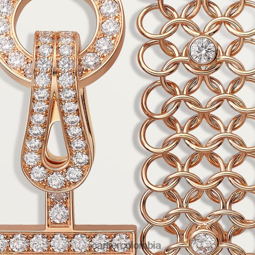 joyería Cartier pulsera agrafe elegante V0HXJN346