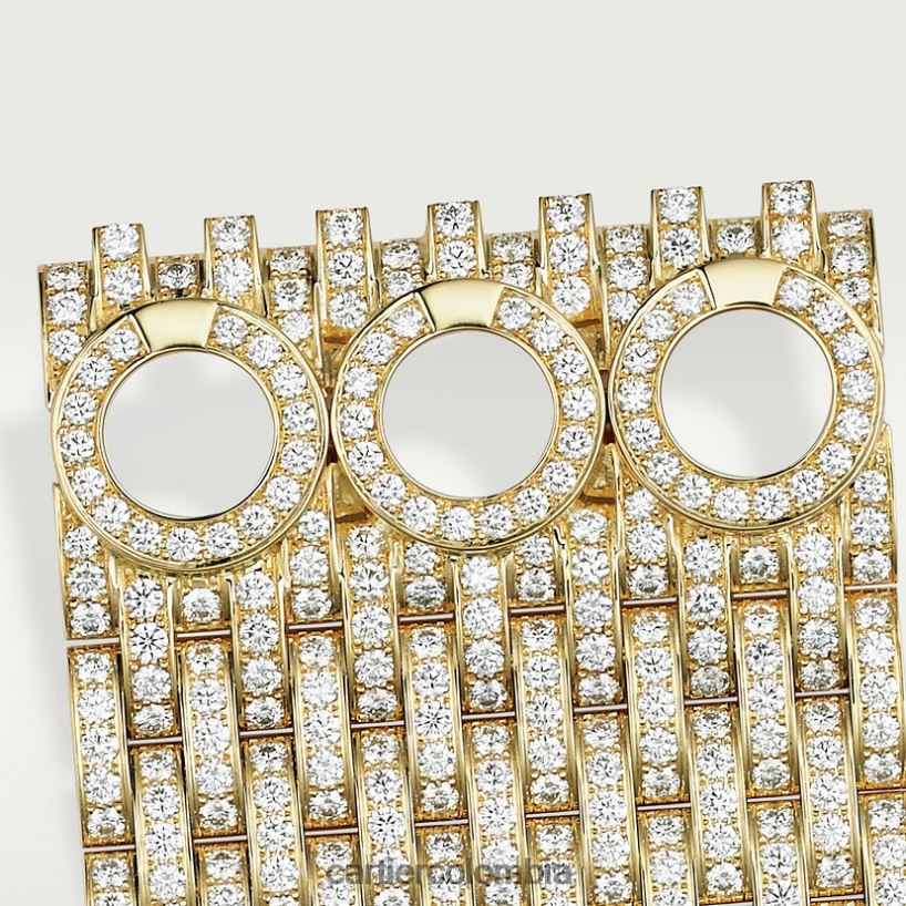 joyería Cartier pulsera agrafe elegante V0HXJN349