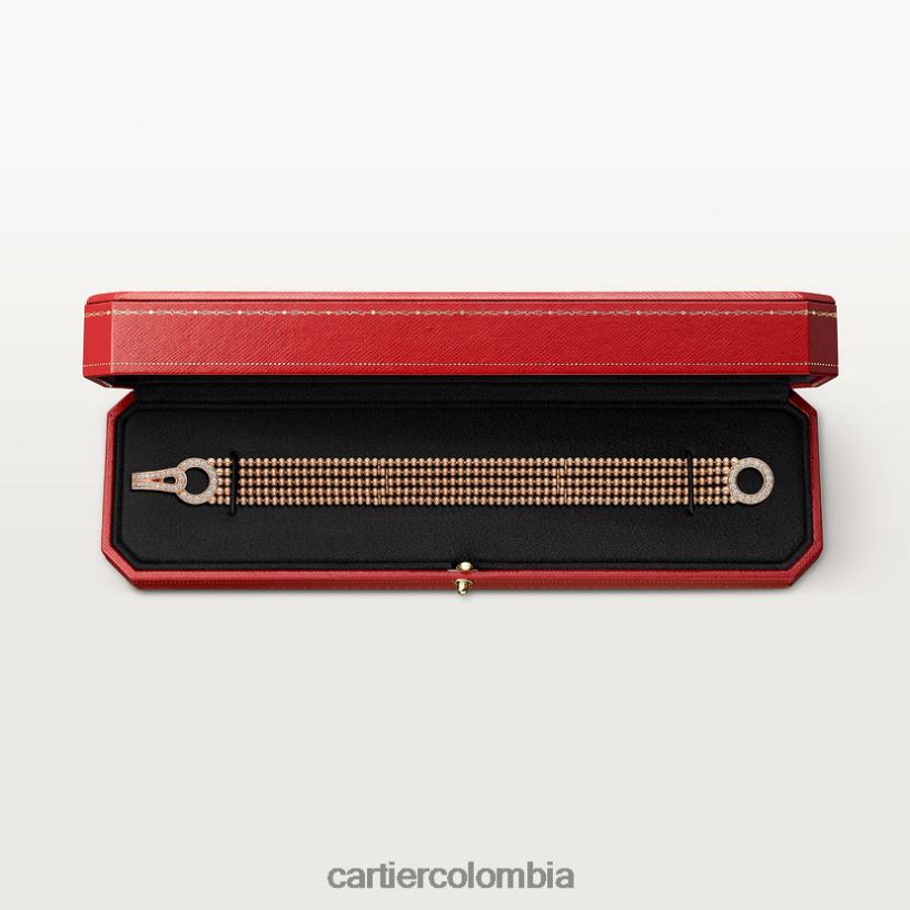 joyería Cartier pulsera agrafe elegante V0HXJN351