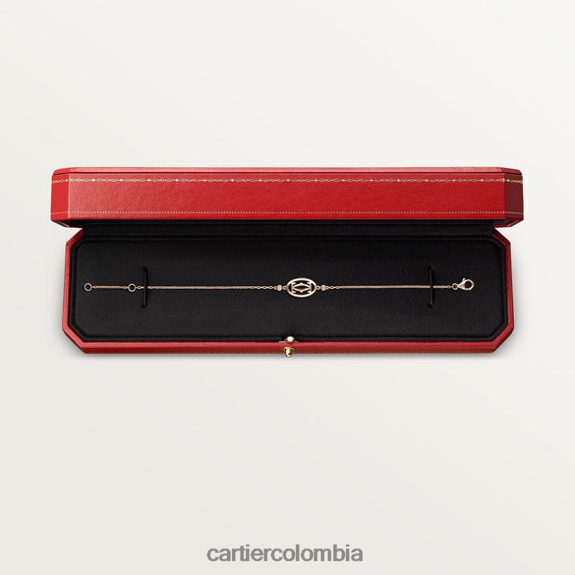 joyería Cartier pulsera con logotipo oro rosa V0HXJN354