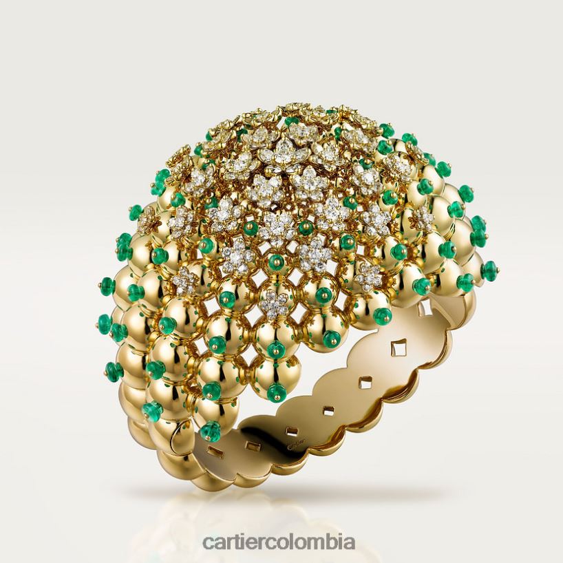 joyería Cartier pulsera de cactus elegante V0HXJN357