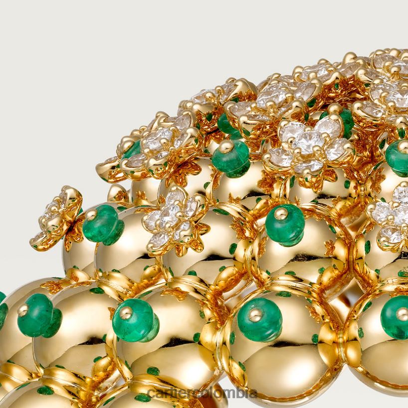 joyería Cartier pulsera de cactus elegante V0HXJN357
