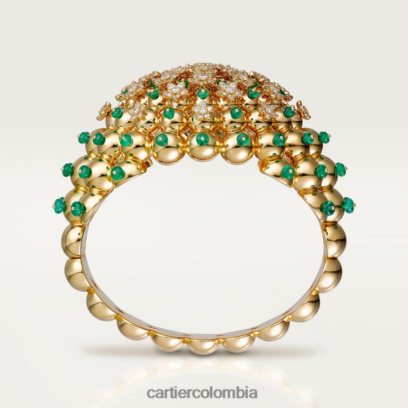 joyería Cartier pulsera de cactus elegante V0HXJN357