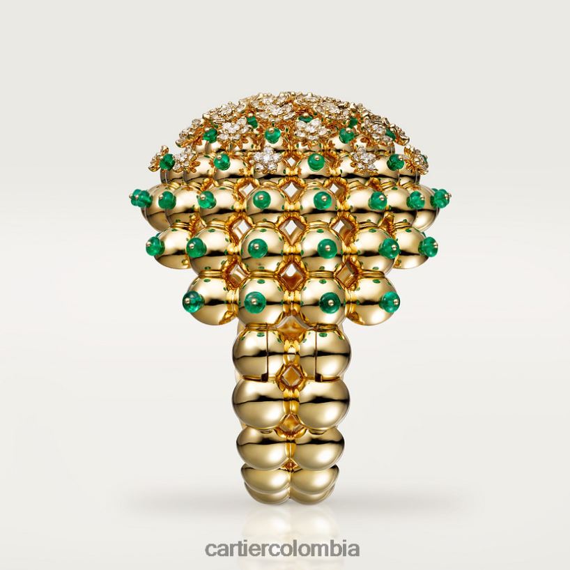 joyería Cartier pulsera de cactus elegante V0HXJN357