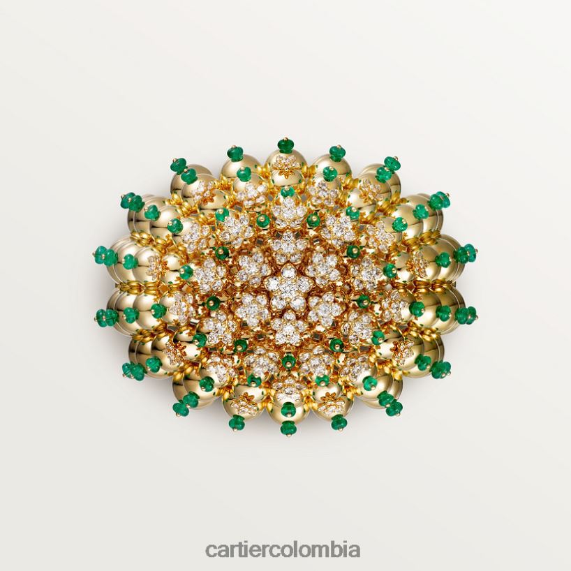joyería Cartier pulsera de cactus elegante V0HXJN357