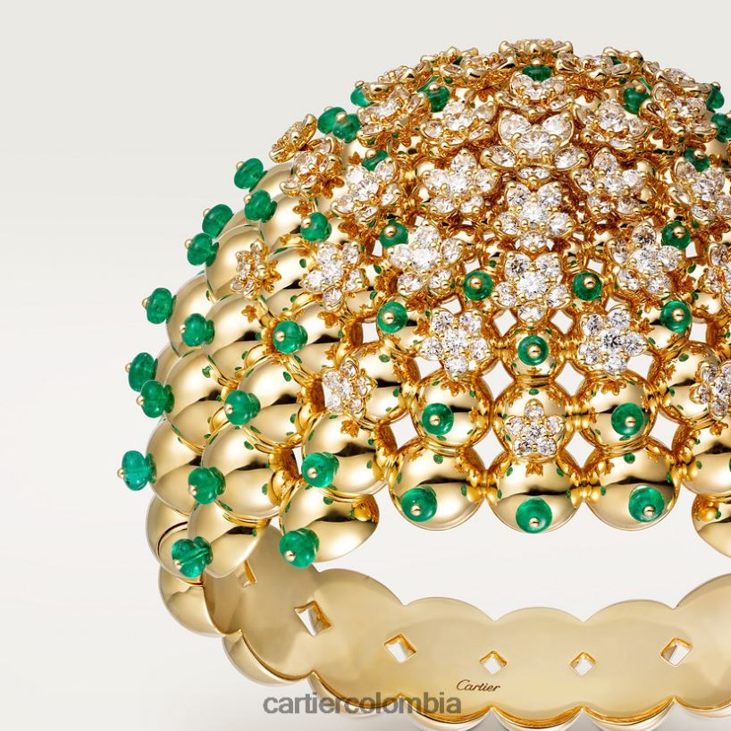 joyería Cartier pulsera de cactus elegante V0HXJN357