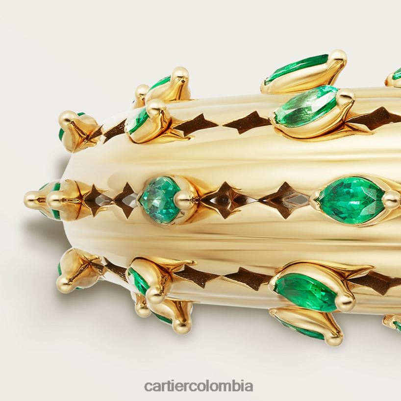 joyería Cartier pulsera de cactus elegante V0HXJN360